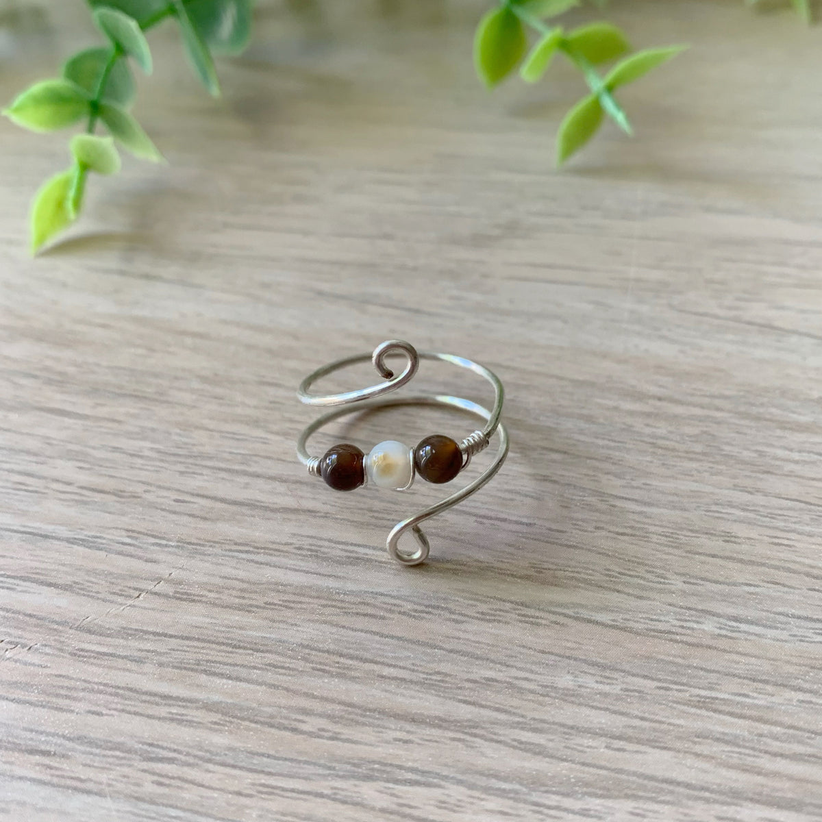 Crystal Trio Adjustable Rings