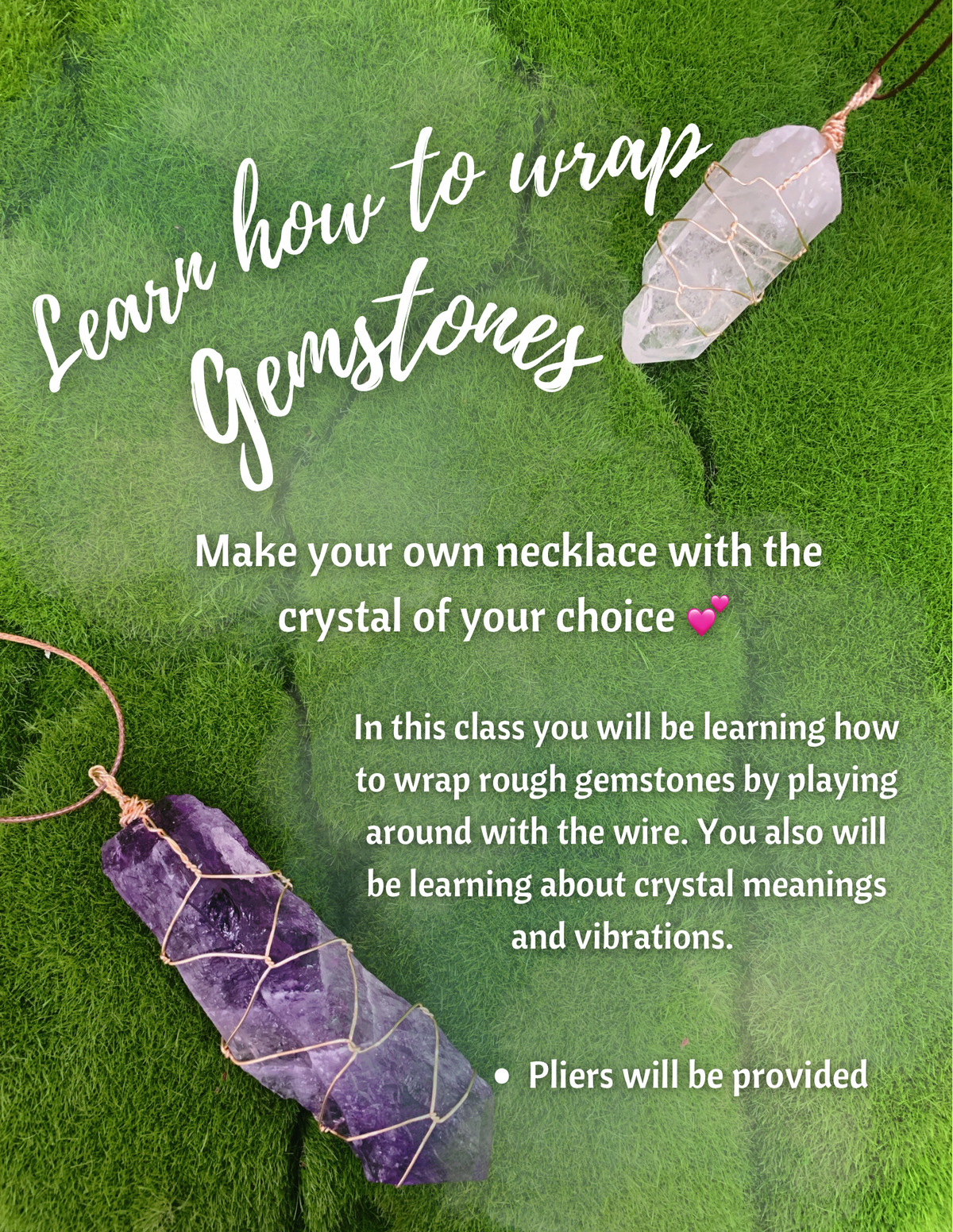 Wire Wrapping Class - Basic Technique (TBA)