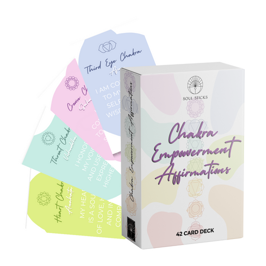 Chakra Empowerment Affirmation Card Deck