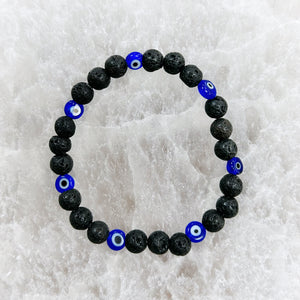 Lava Rock Bracelet 6mm