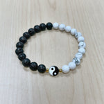 Load image into Gallery viewer, Yin Yan Balance Bracelet 8mm
