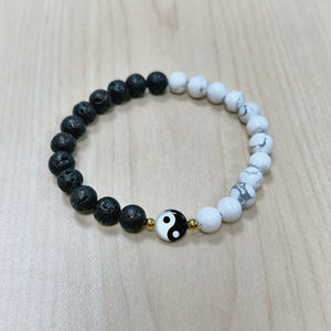 Yin Yan Balance Bracelet 8mm