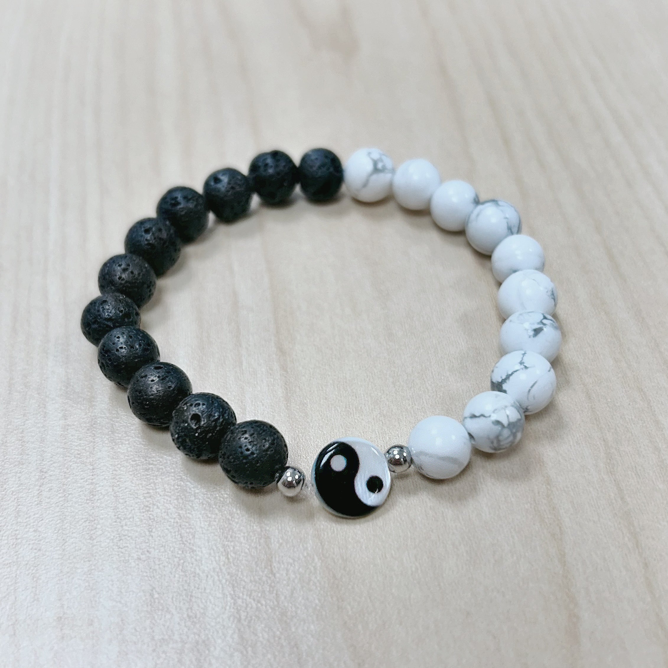 Yin Yan Balance Bracelet 8mm