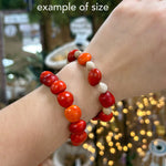 Load image into Gallery viewer, Female Huayruro and Lagrima San Pedro Bracelet 14mm
