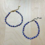 Load image into Gallery viewer, Evil Eye Anklet 6mm - Stainless Steel
