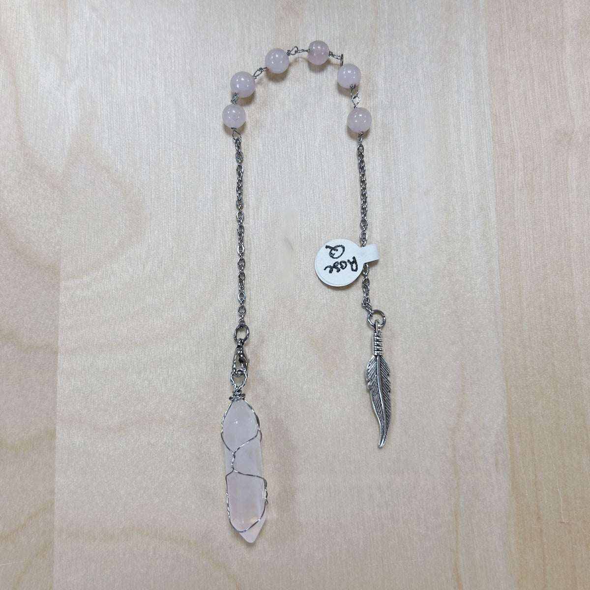 Rose Quartz DT Pendulum