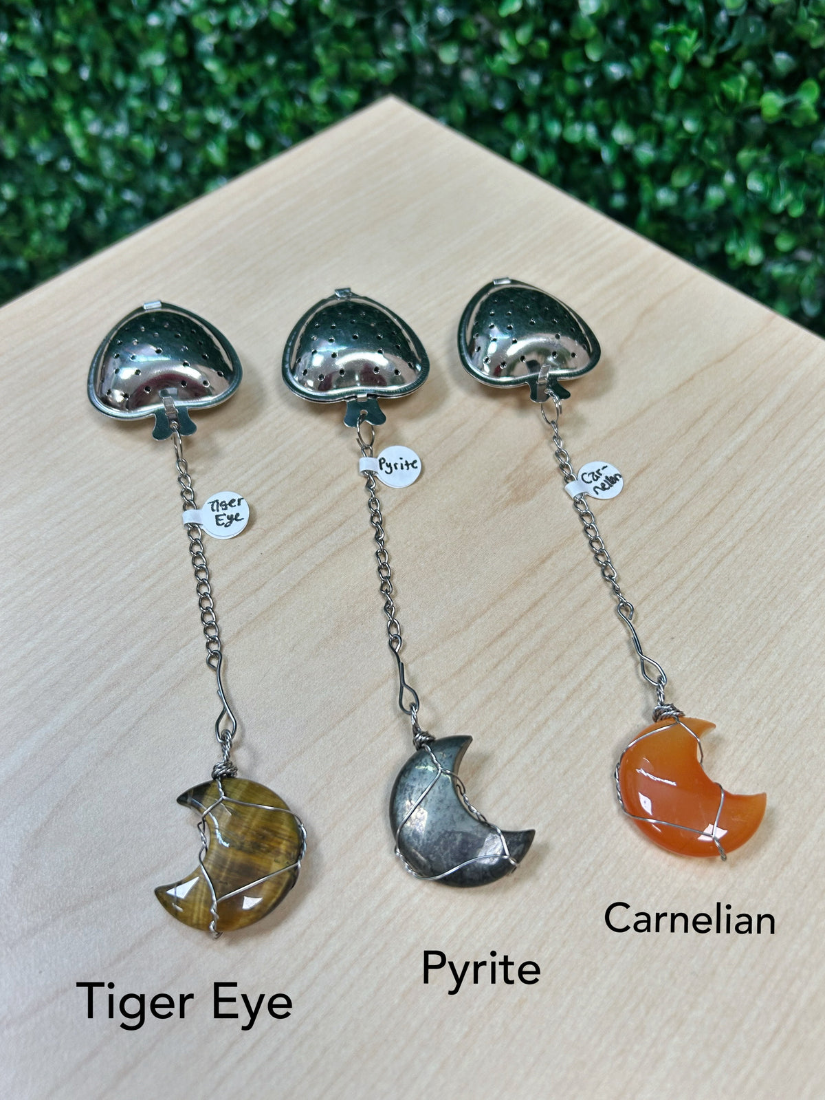 Crystal Tea Infusers - Stainless Steel