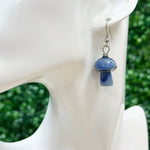 Load image into Gallery viewer, Crystal Mushroom Earrings - Stainless Steel
