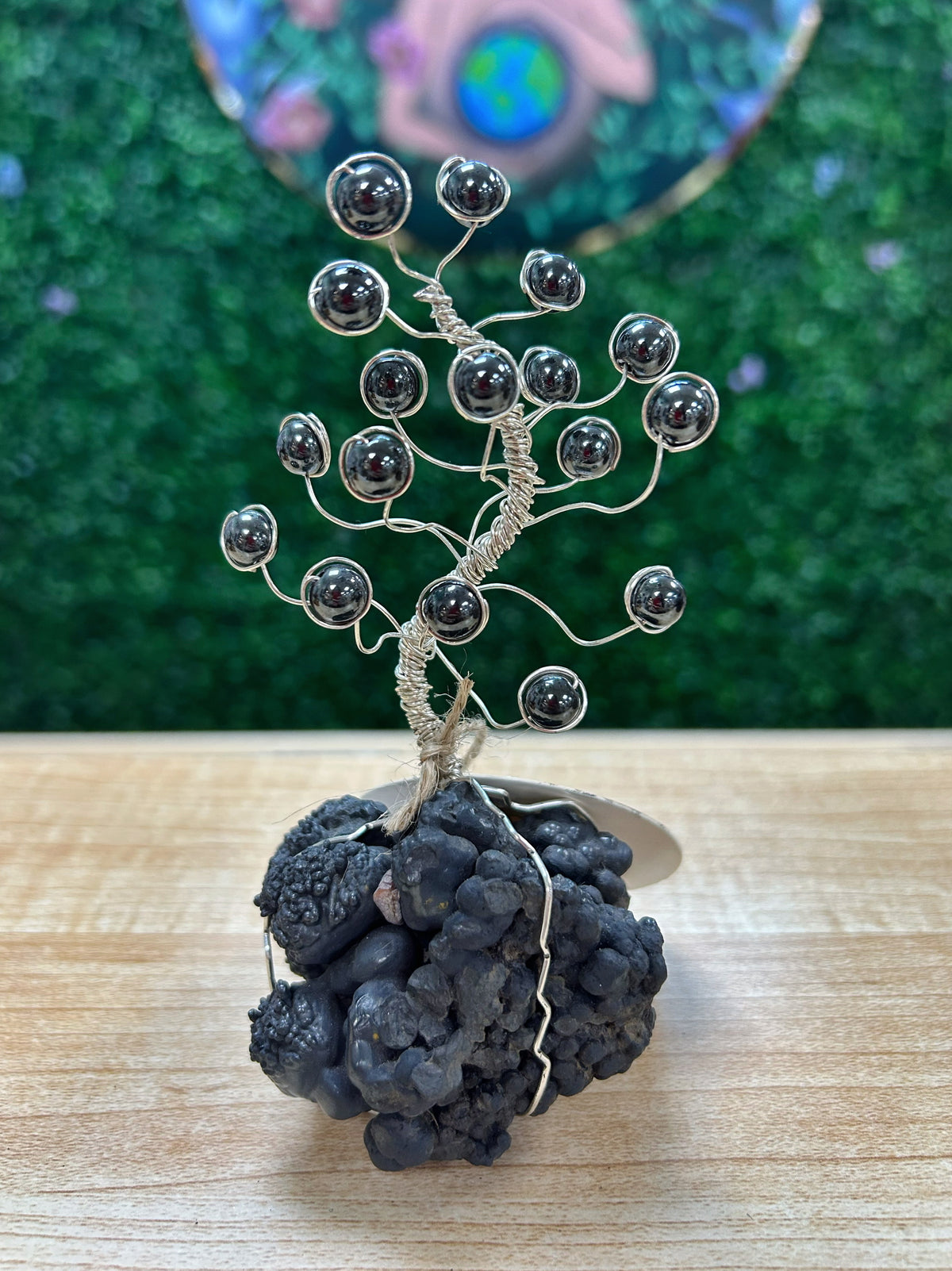 Goethite & Hematite Tree - Silver