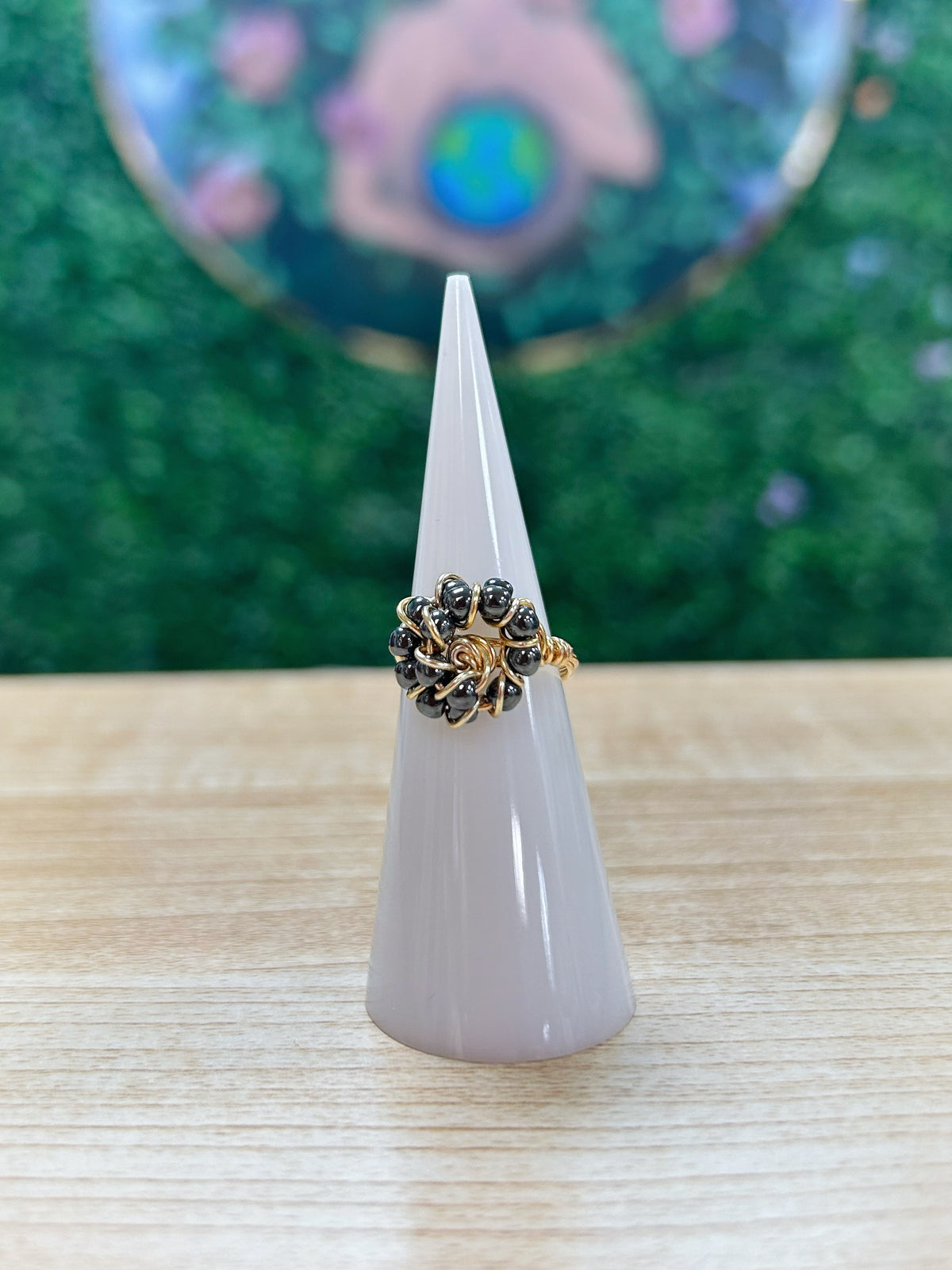 Crystal Rose Rings