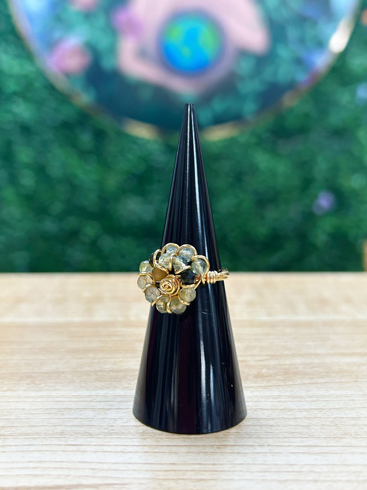 Crystal Rose Rings