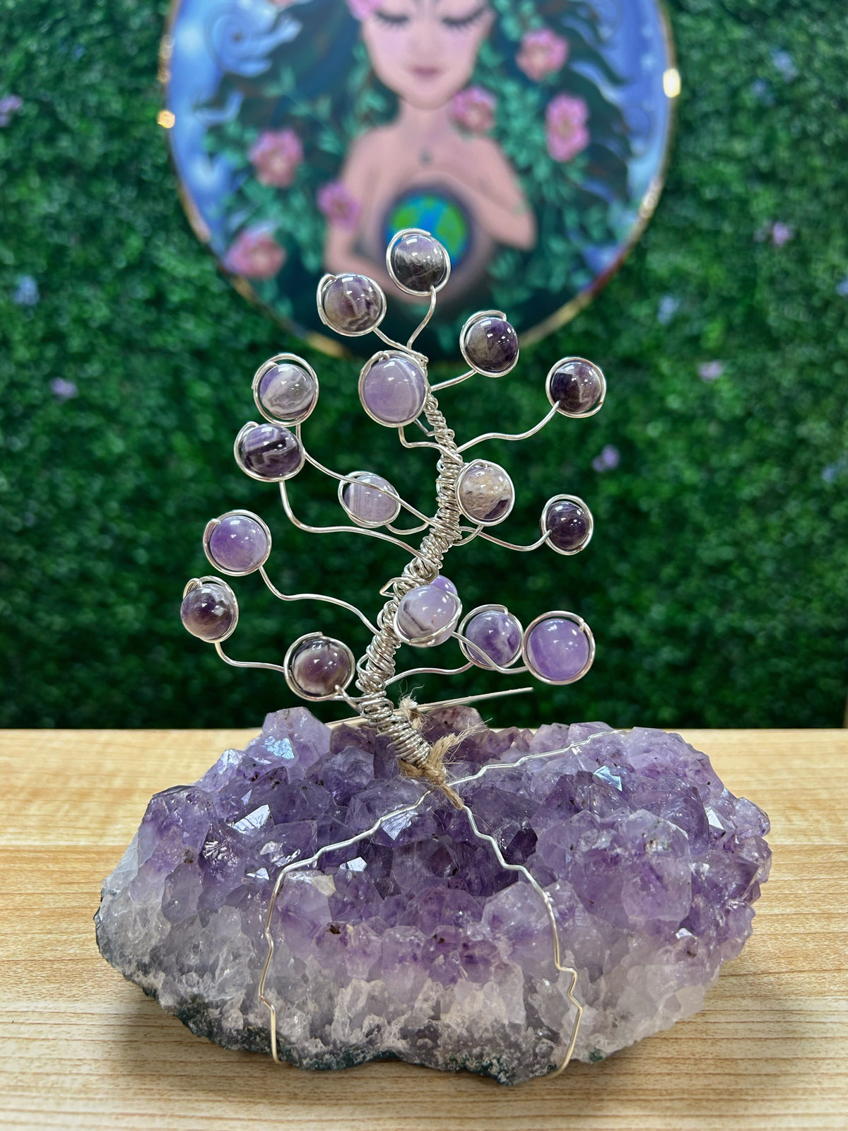 Amethyst Tree - Silver