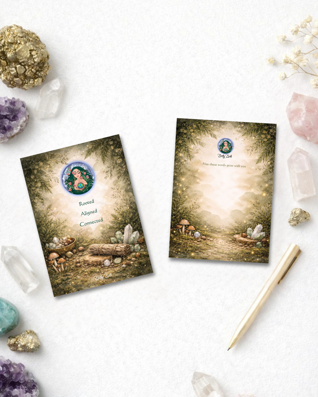 Rooted, Aligned, Connected - Greeting Card
