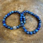 Load image into Gallery viewer, Lapis Lazuli Bracelet 8mm
