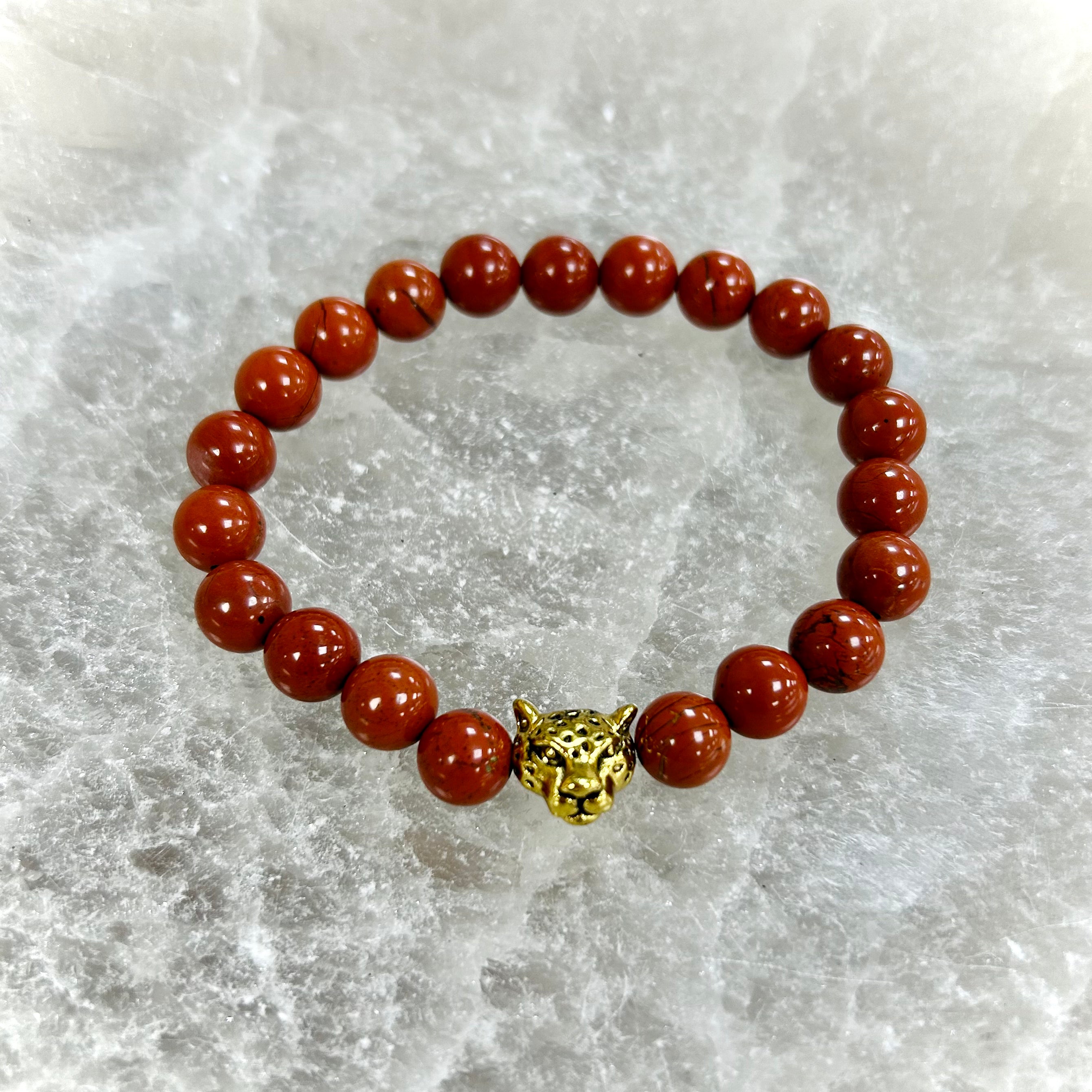 Red Jasper bracelet 8mm