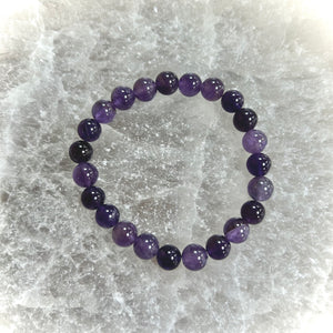 Amethyst Bracelet 8mm