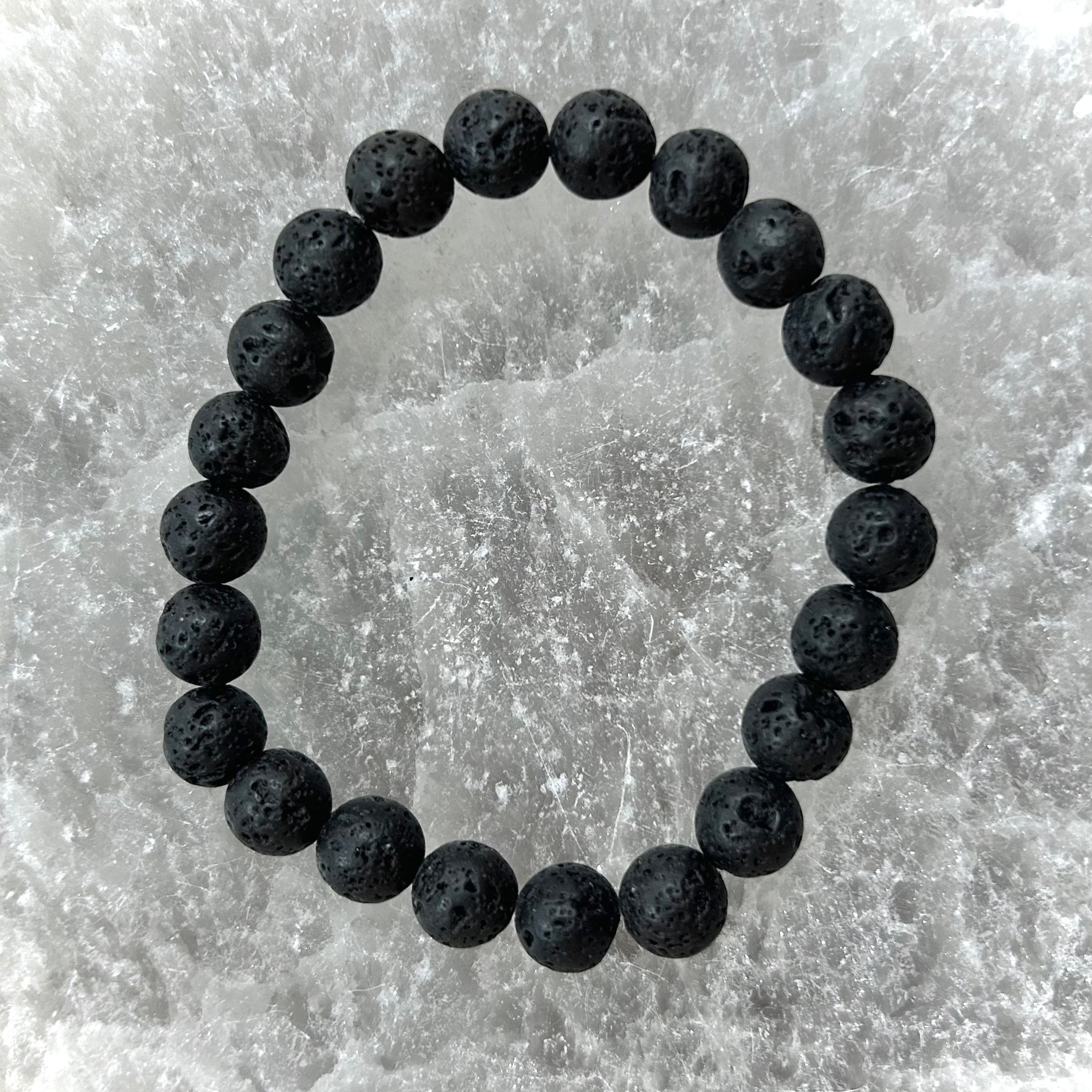 Lava Rock Bracelet 8mm