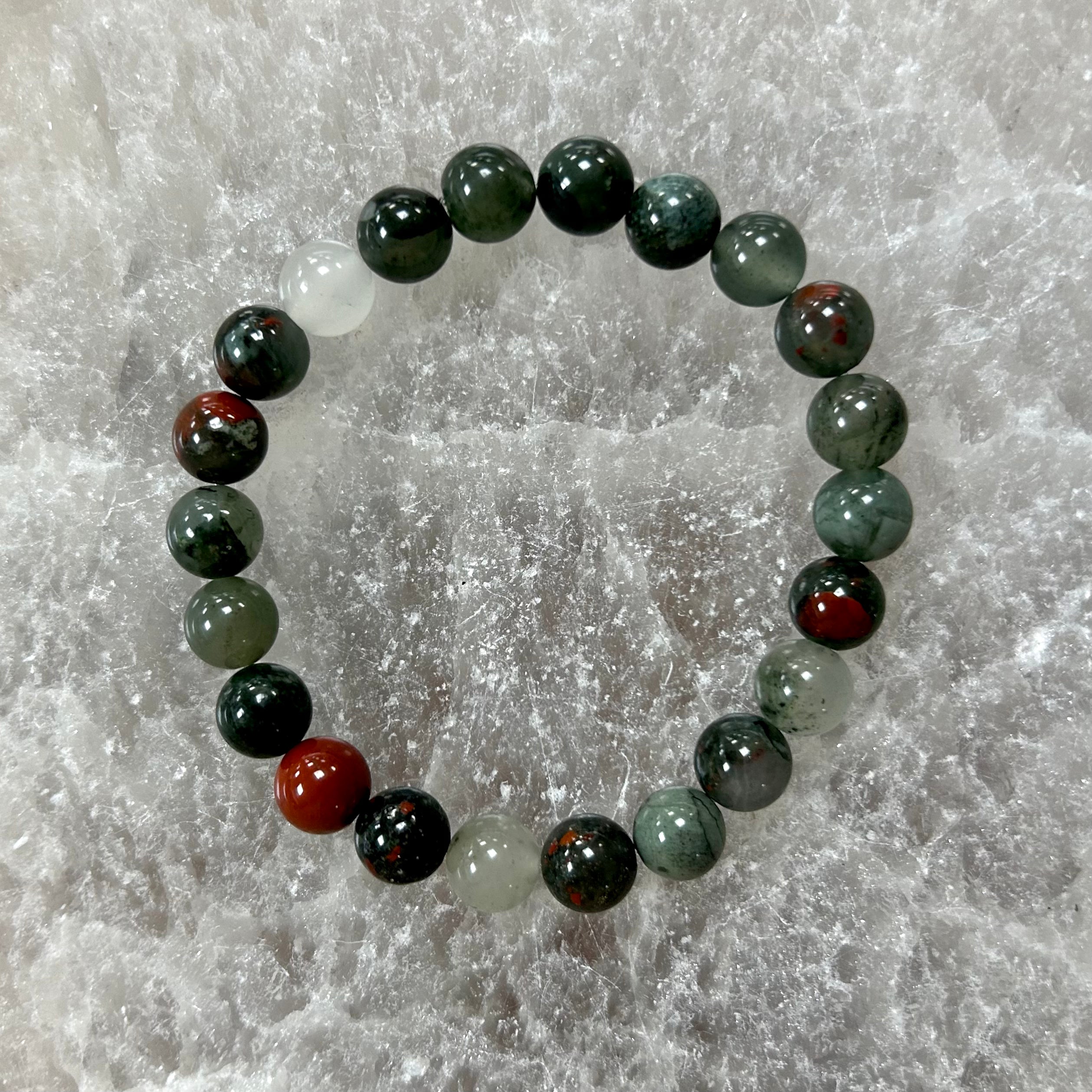 Bloodstone Bracelet 8mm