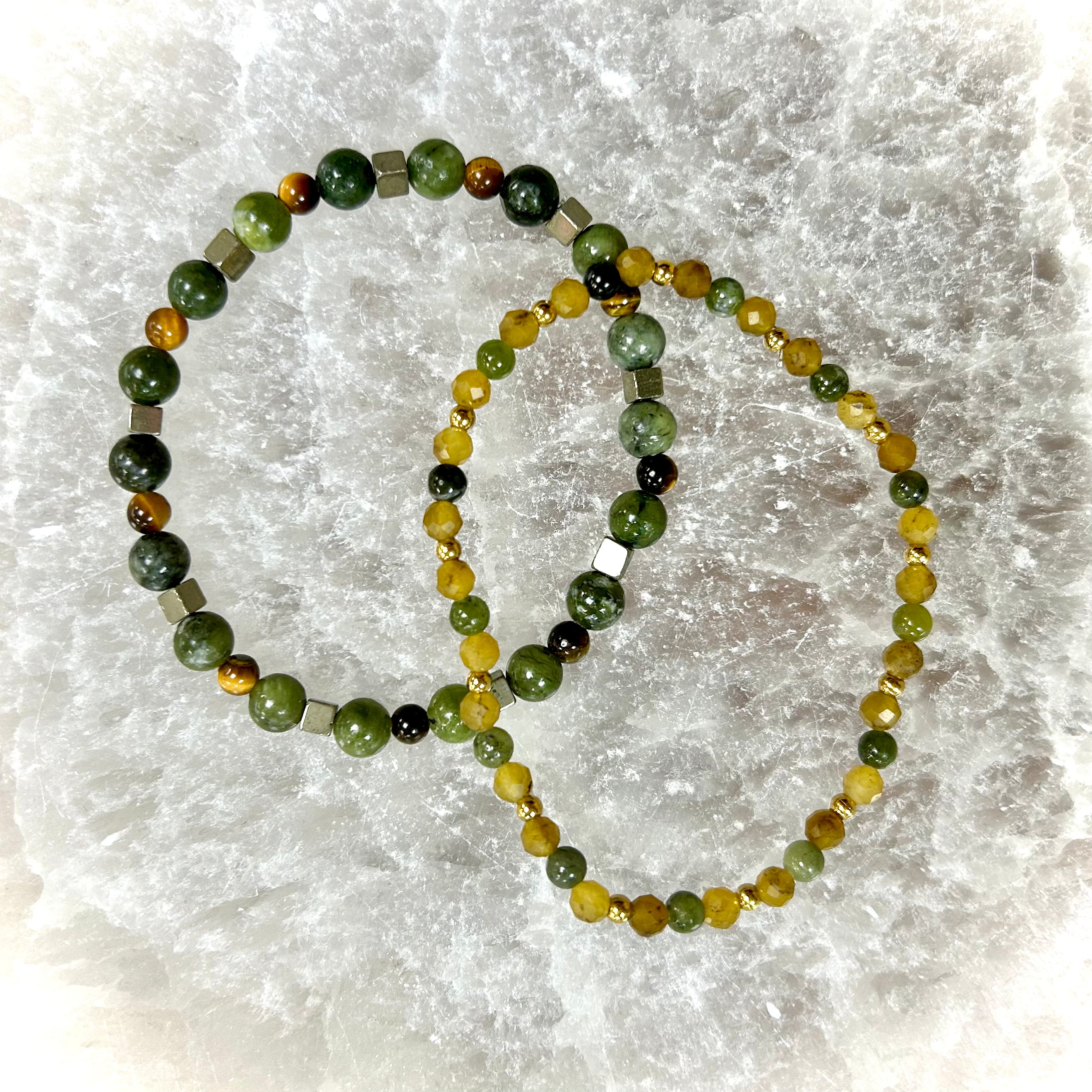 Prosperity Bracelet 6mm and 4mm