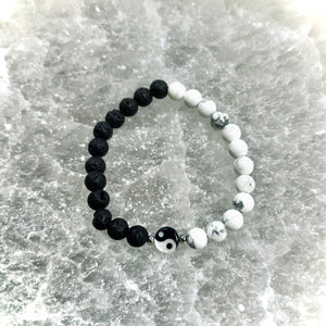 Yin Yang Balance Bracelet 6mm