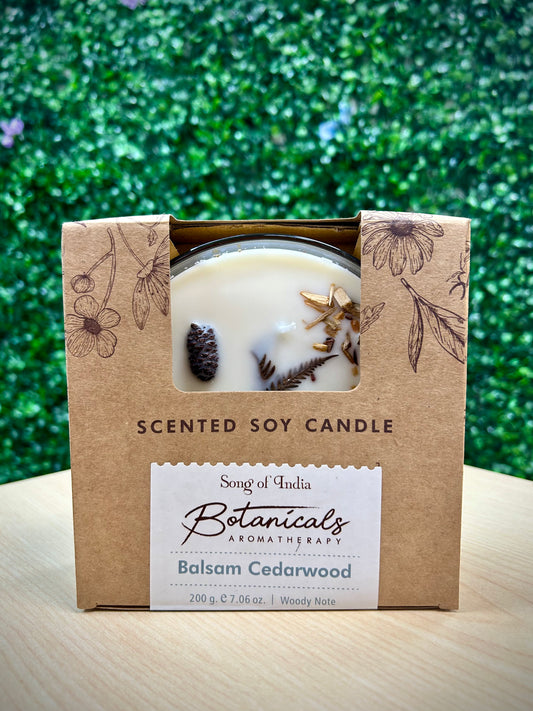 Botanical Cedarwood Soy Candle