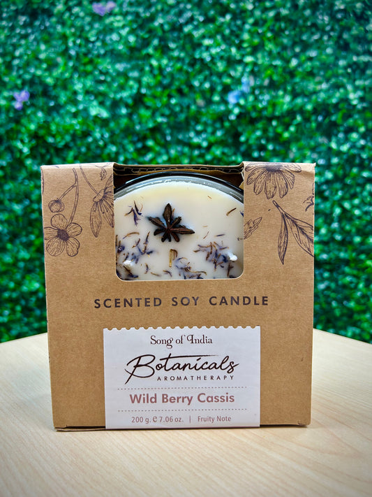 Botanical Wild Berry Soy Candle