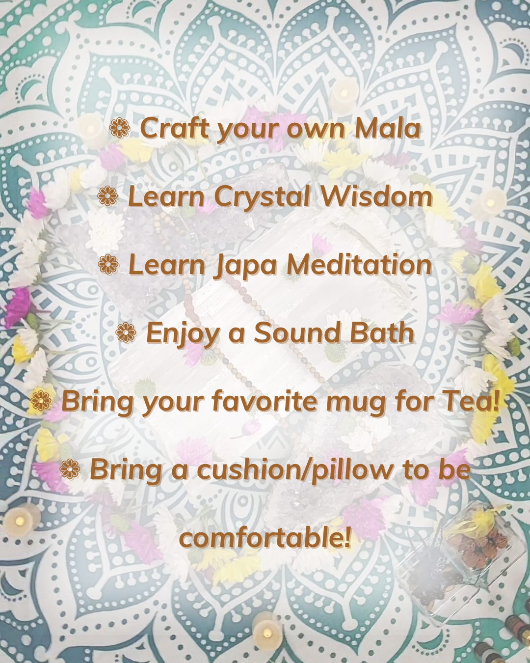 Mala Crafting & Meditation - Day Retreat by Isis & Gia