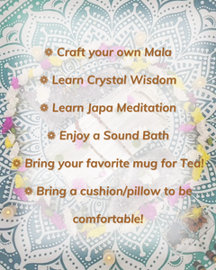 Mala Crafting & Meditation - Day Retreat by Isis & Gia