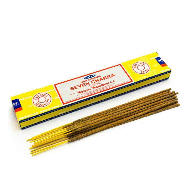 Seven Chakra Incense (15 grams)