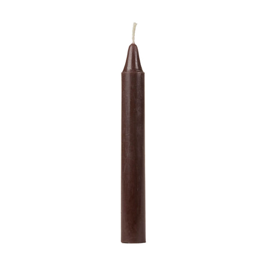 Brown Spell Candle 4'' (Set of 5)•Grounding
