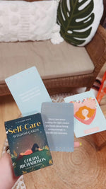 Load and play video in Gallery viewer, Self-Care Affirmation Cards
