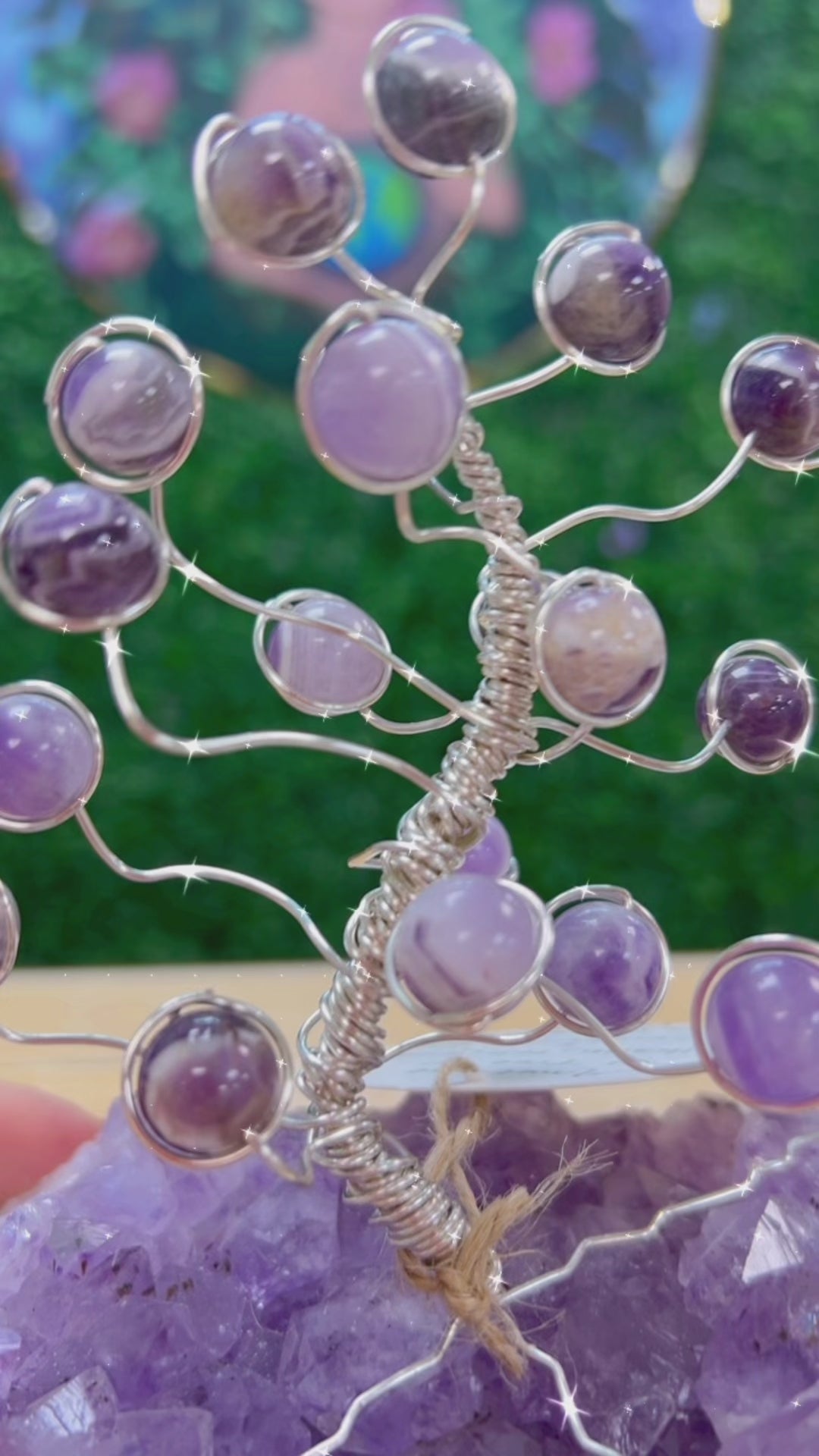 Amethyst Tree - Silver