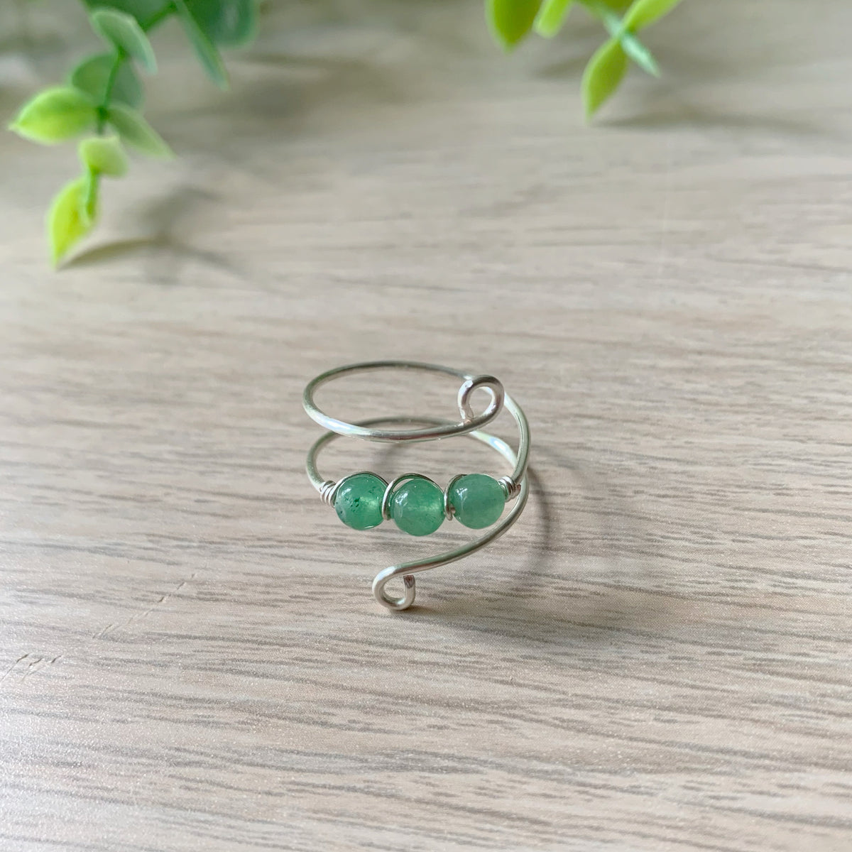 Crystal Trio Adjustable Rings