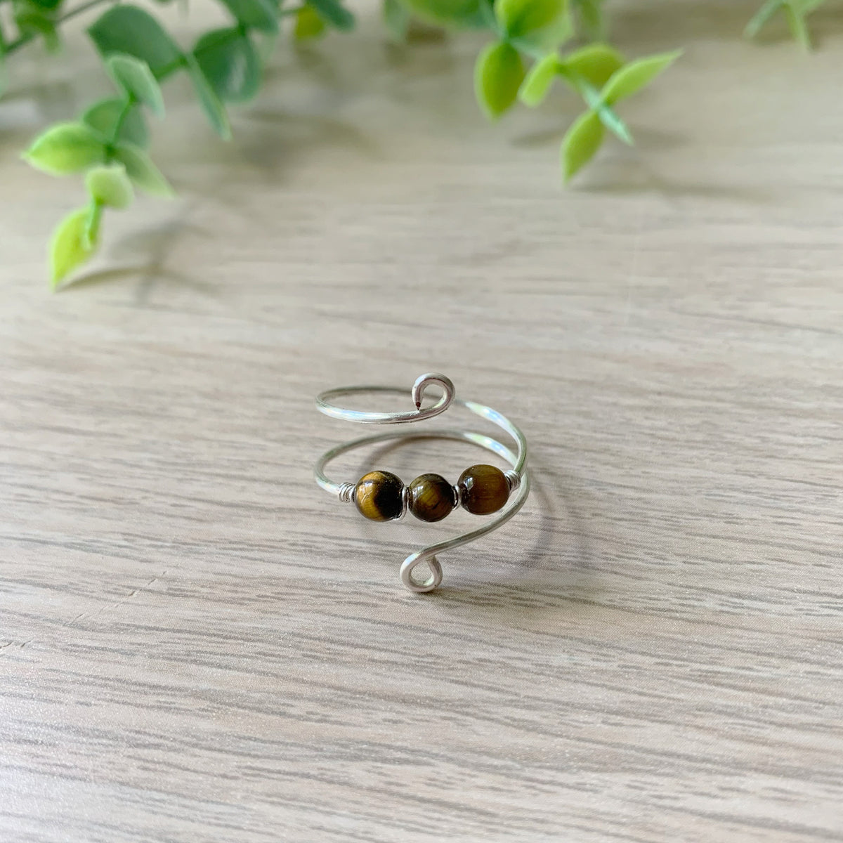 Crystal Trio Adjustable Rings