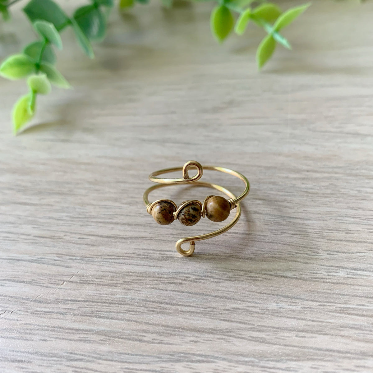 Crystal Trio Adjustable Rings