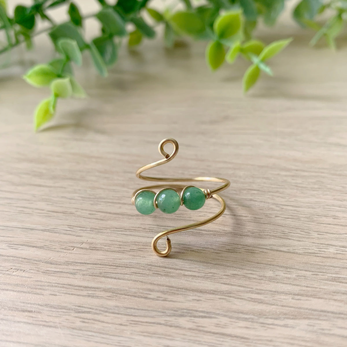 Crystal Trio Adjustable Rings