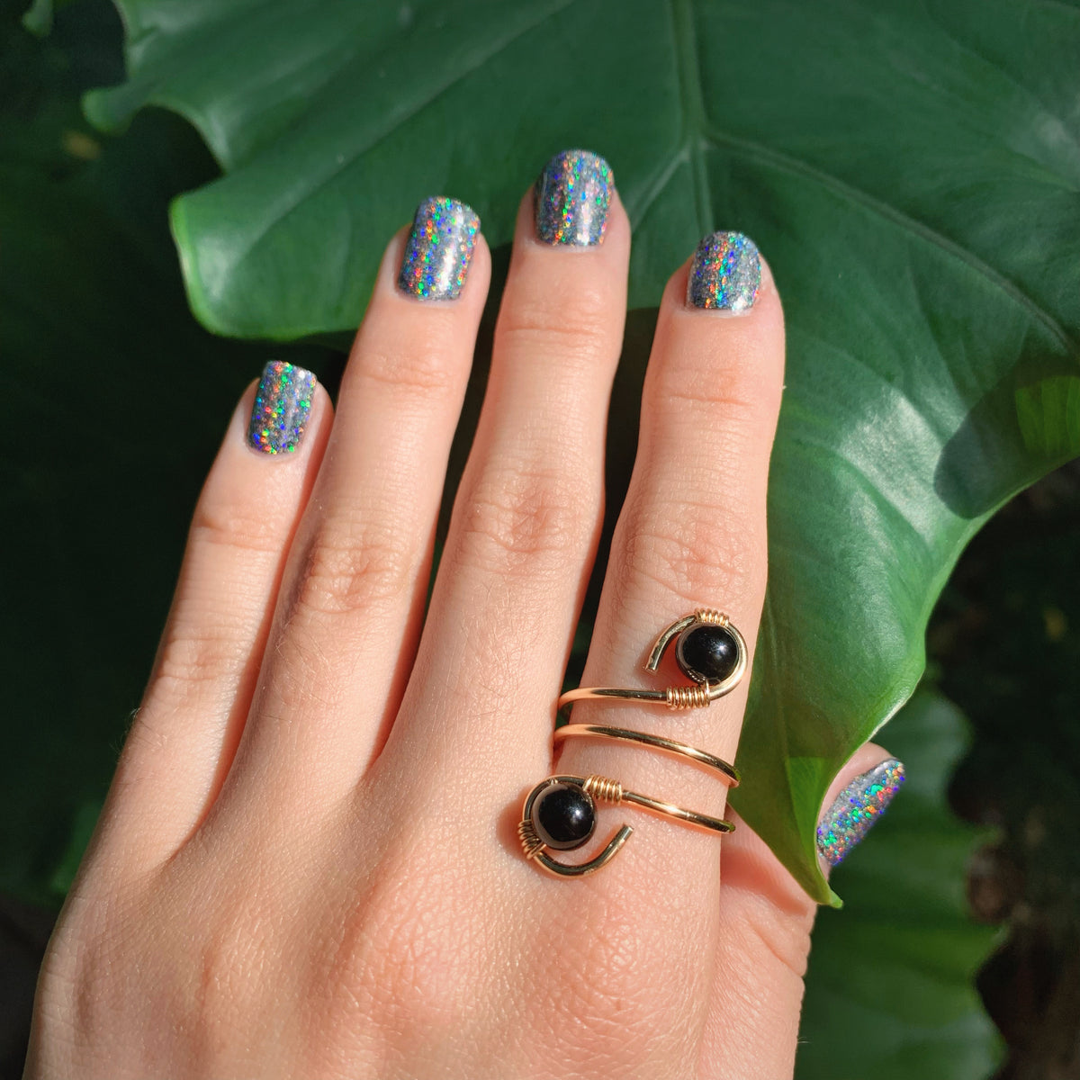 Onyx Duo Ring