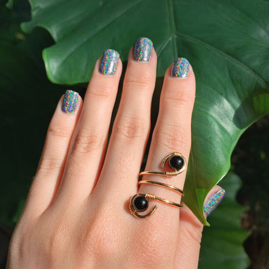 Onyx Duo Ring