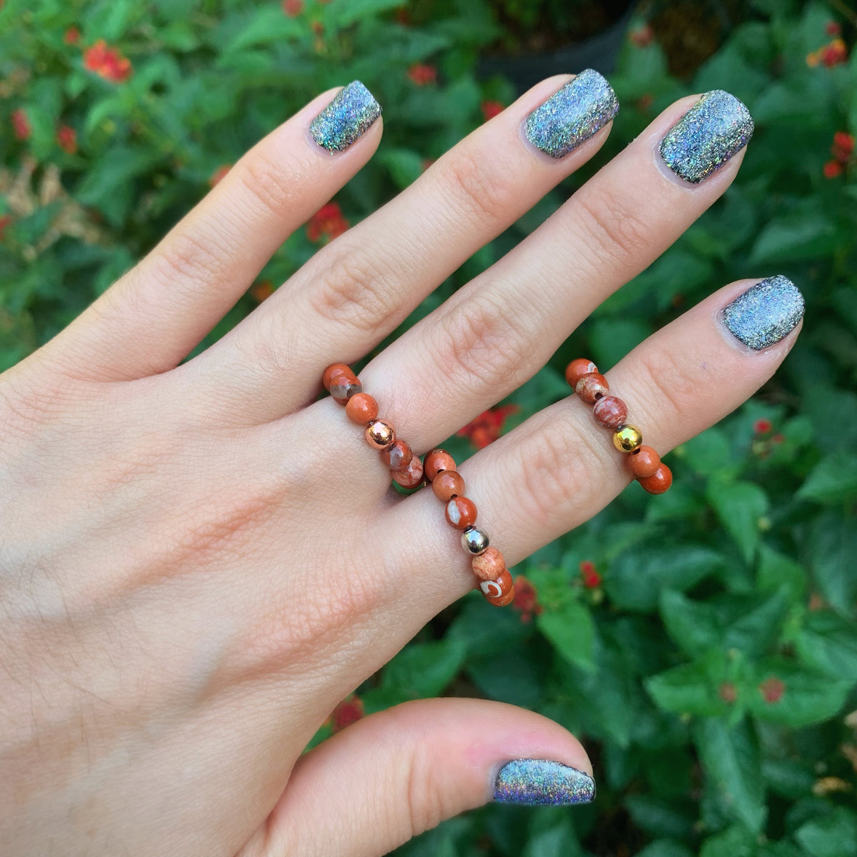 Red Jasper Ring
