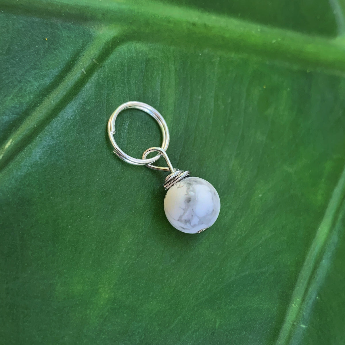 Howlite Pet Charm