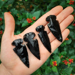 Load image into Gallery viewer, Obsidian Arrowheads
