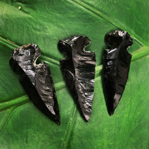 Obsidian Arrowheads