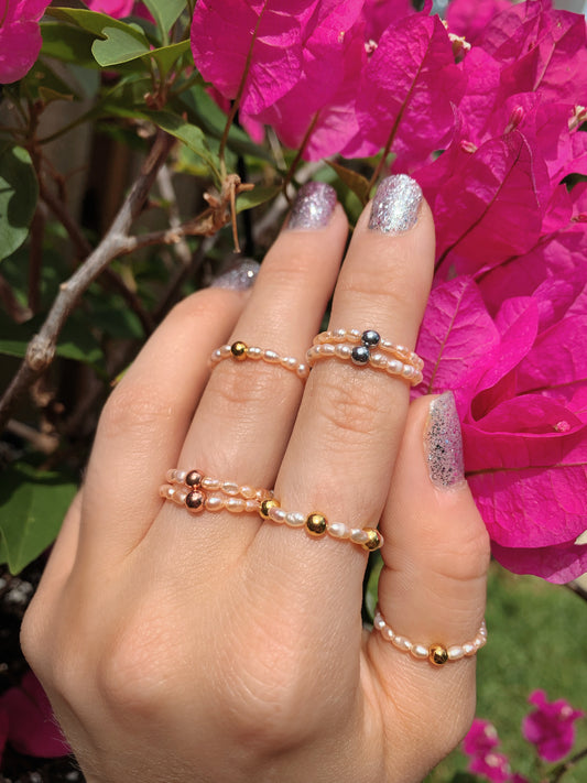 Natural Freshwater Pearl Ring