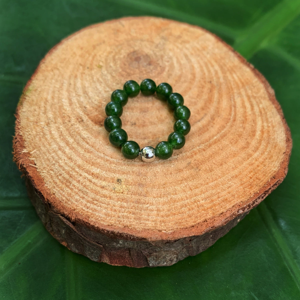 Green Jade Ring