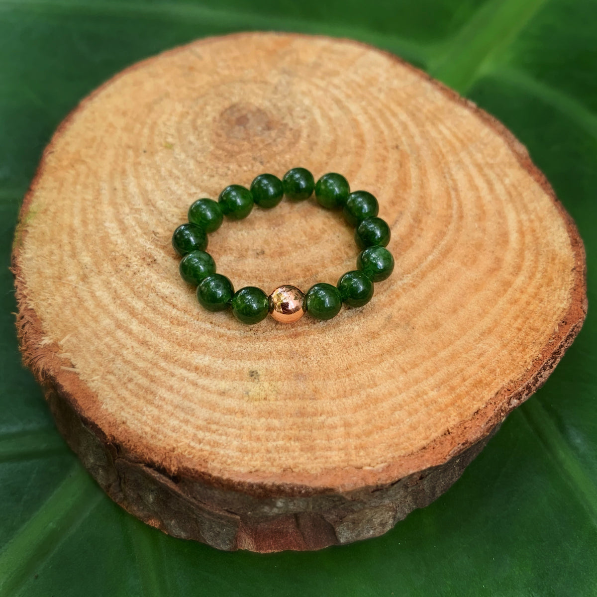 Green Jade Ring