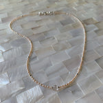 Load image into Gallery viewer, Freshwater Pearl &amp; Clear Quartz Necklace
