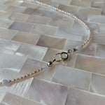 Load image into Gallery viewer, Freshwater Pearl &amp; Aquamarine Necklace
