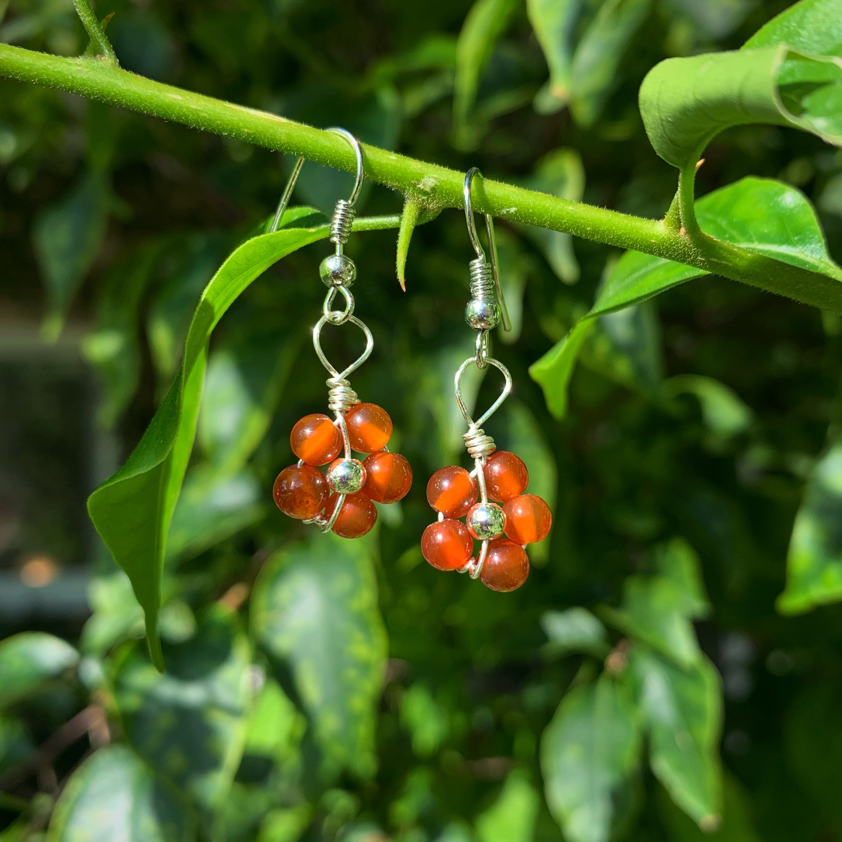 Crystal Flower Earrings