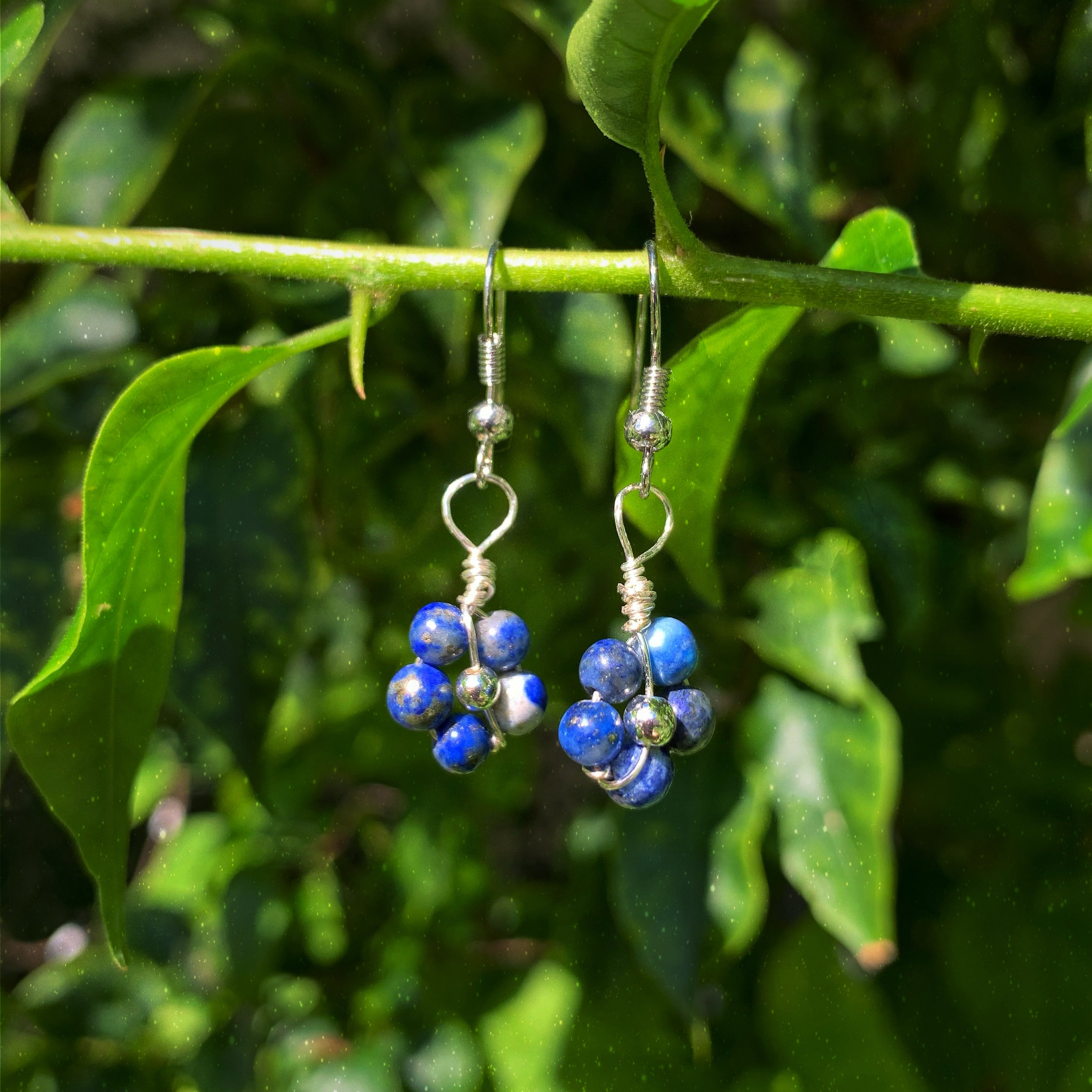 Crystal Flower Earrings