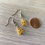 Load image into Gallery viewer, Crystal Flower Earrings
